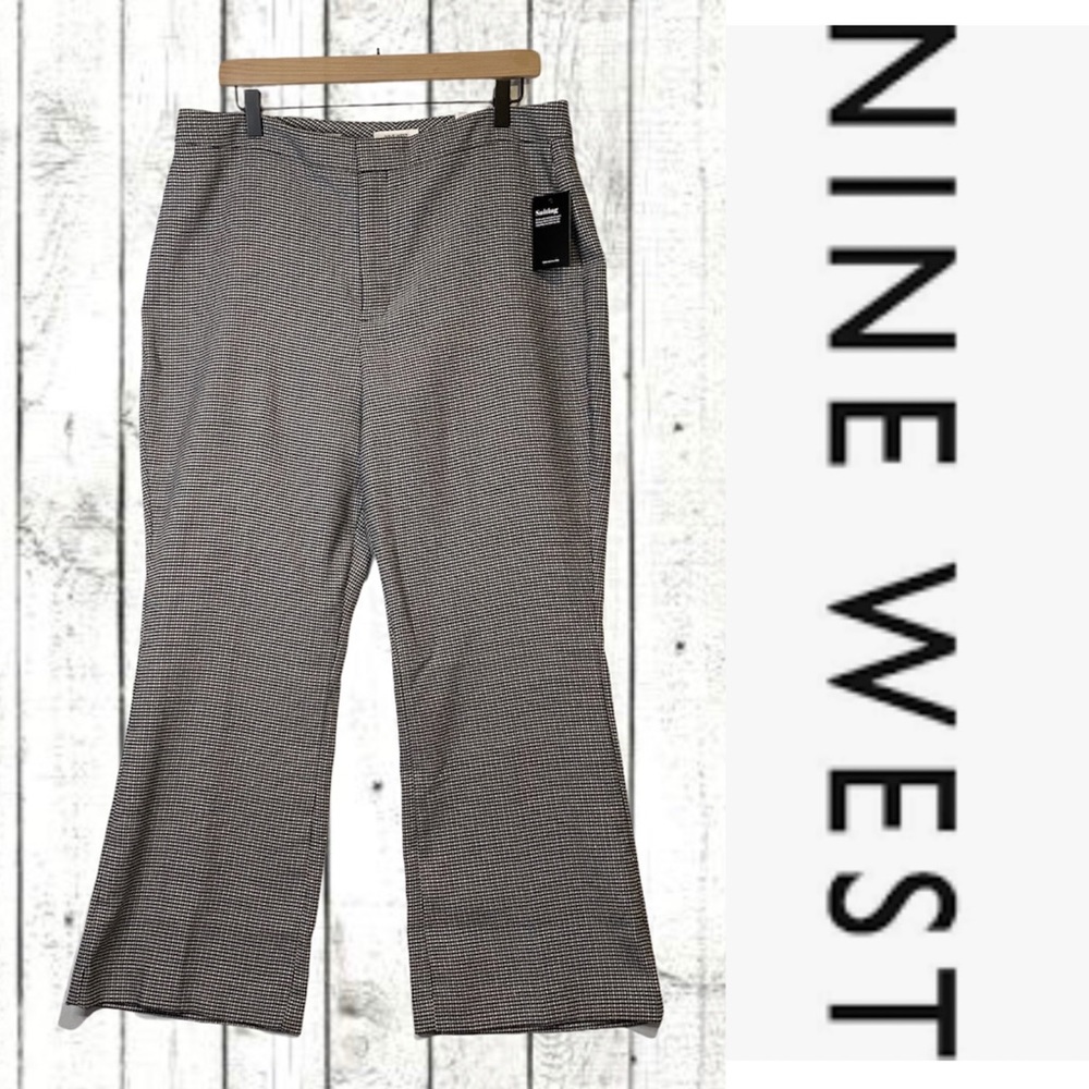 Nine West Womens Size 16 Pant Kick Flare High Rise